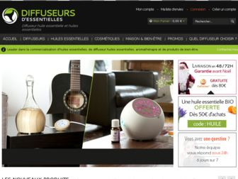 diffuseurs-dessentielles.com website preview