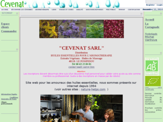 cevenat.fr website preview