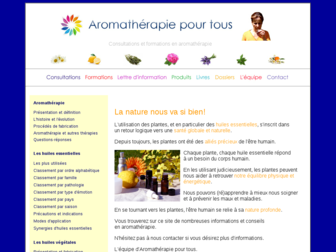 aromatherapie-pour-tous.com website preview