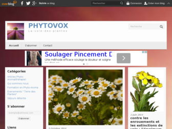 phytovox.fr website preview