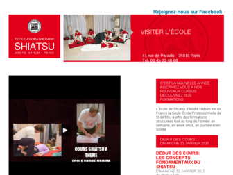 shiatsu.fr website preview