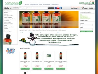 huiles-essentielles-aromatherapie-directe.fr website preview