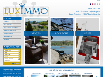 luximmo-corse.com website preview