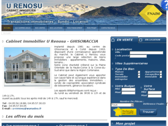 urenosu-immobilier.com website preview