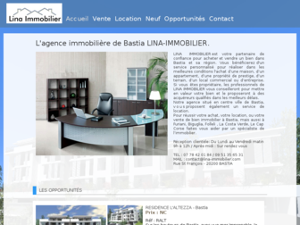 lina-immobilier.com website preview