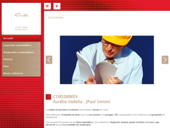 corsimmex.fr website preview