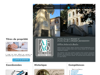 poggi-gondouin-bastia.notaires.fr website preview