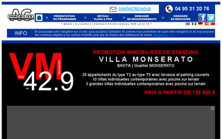 villamonserato.a-cimmobilier.com website preview