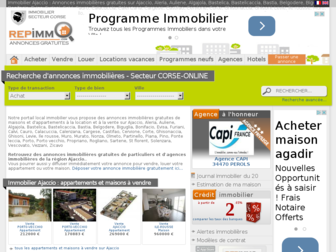 corse-online.repimmo.com website preview