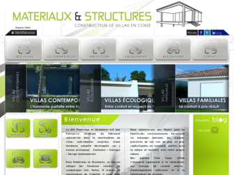 materiaux-structures.fr website preview