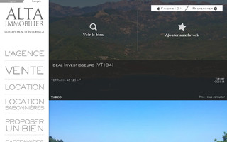 altaimmobilier.com website preview
