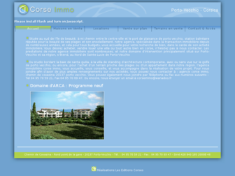 agence-corse-immo.com website preview