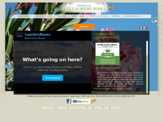 lauriersroses.com website preview