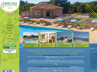 residencemaresole.com website preview