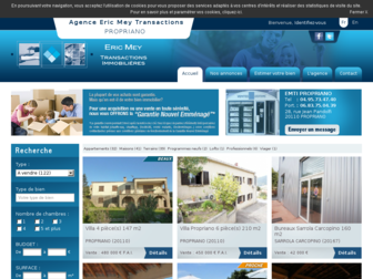 propriano.eric-mey.com website preview