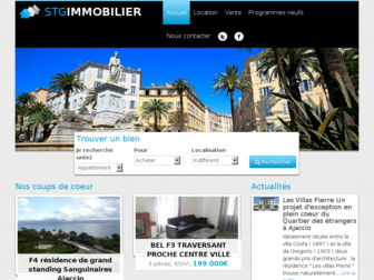 stgimmobilier.com website preview