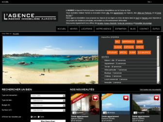 lagence-ajaccio.fr website preview