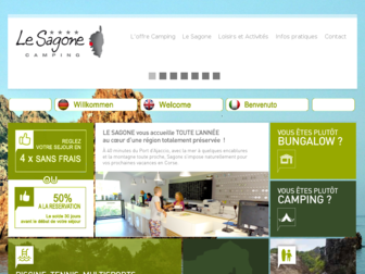 camping-sagone.fr website preview