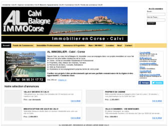 immobilier-corse.octissimo.com website preview