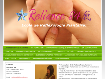 reliance84.com website preview