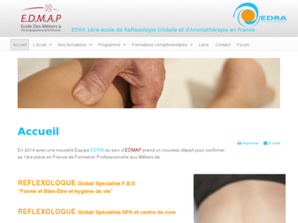 ecole-edmap.fr website preview