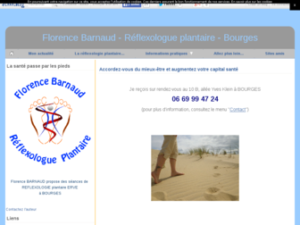 reflexologie-bourges.com website preview