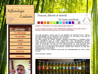 reflexologiecouleurs.fr website preview