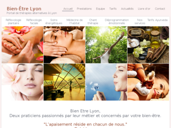 bien-etre-lyon.com website preview