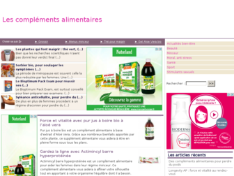 complement-alimentaire.pro website preview
