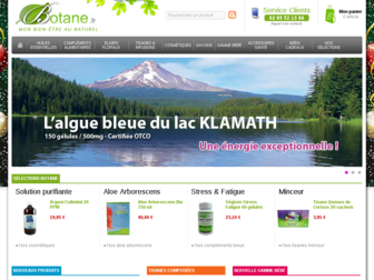 botane.fr website preview
