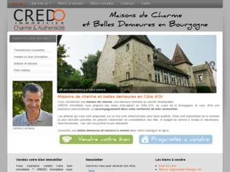 credo-immobilier.fr website preview