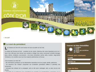 chambre-cotedor.notaires.fr website preview