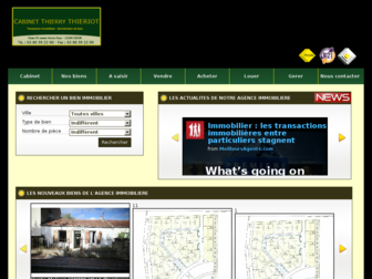 thieriot-immobilier.com website preview