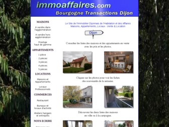 immoaffaires.com website preview