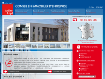 arthurloyd-dijon.fr website preview