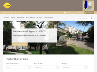 agence-leroy.com website preview
