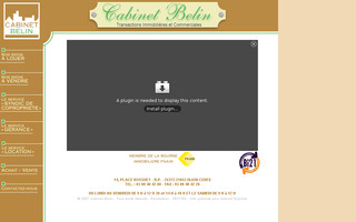 agencebelin.fr website preview