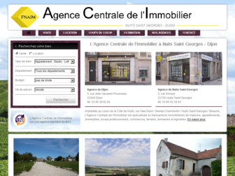 centralimmo.fr website preview