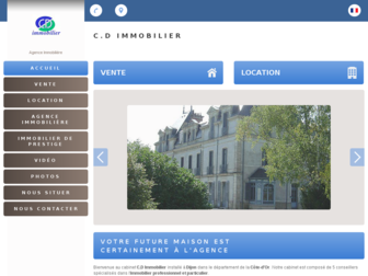 cd-immobilier-dijon.fr website preview