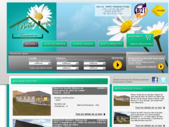 bellis-immo.net website preview