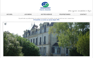 cdimmobilier.fr website preview