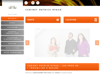 agences-immobilieres-beaune.fr website preview