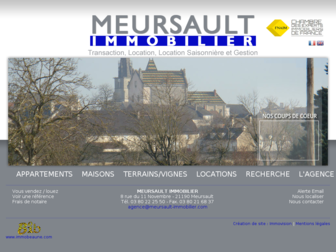meursault-immobilier.com website preview
