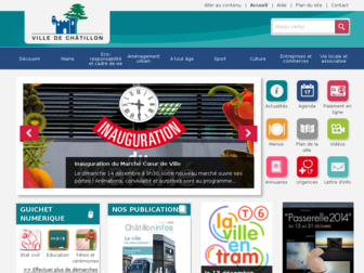 ville-chatillon.fr website preview