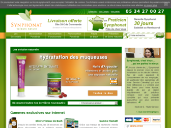 synphonat.fr website preview