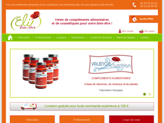 elibienetre.fr website preview