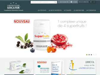 laboratoire-lescuyer.com website preview