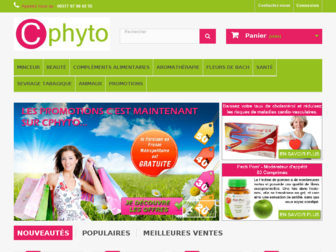 cphyto.fr website preview