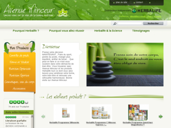 avenue-minceur.com website preview