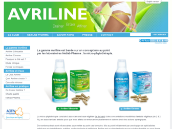 avriline.com website preview